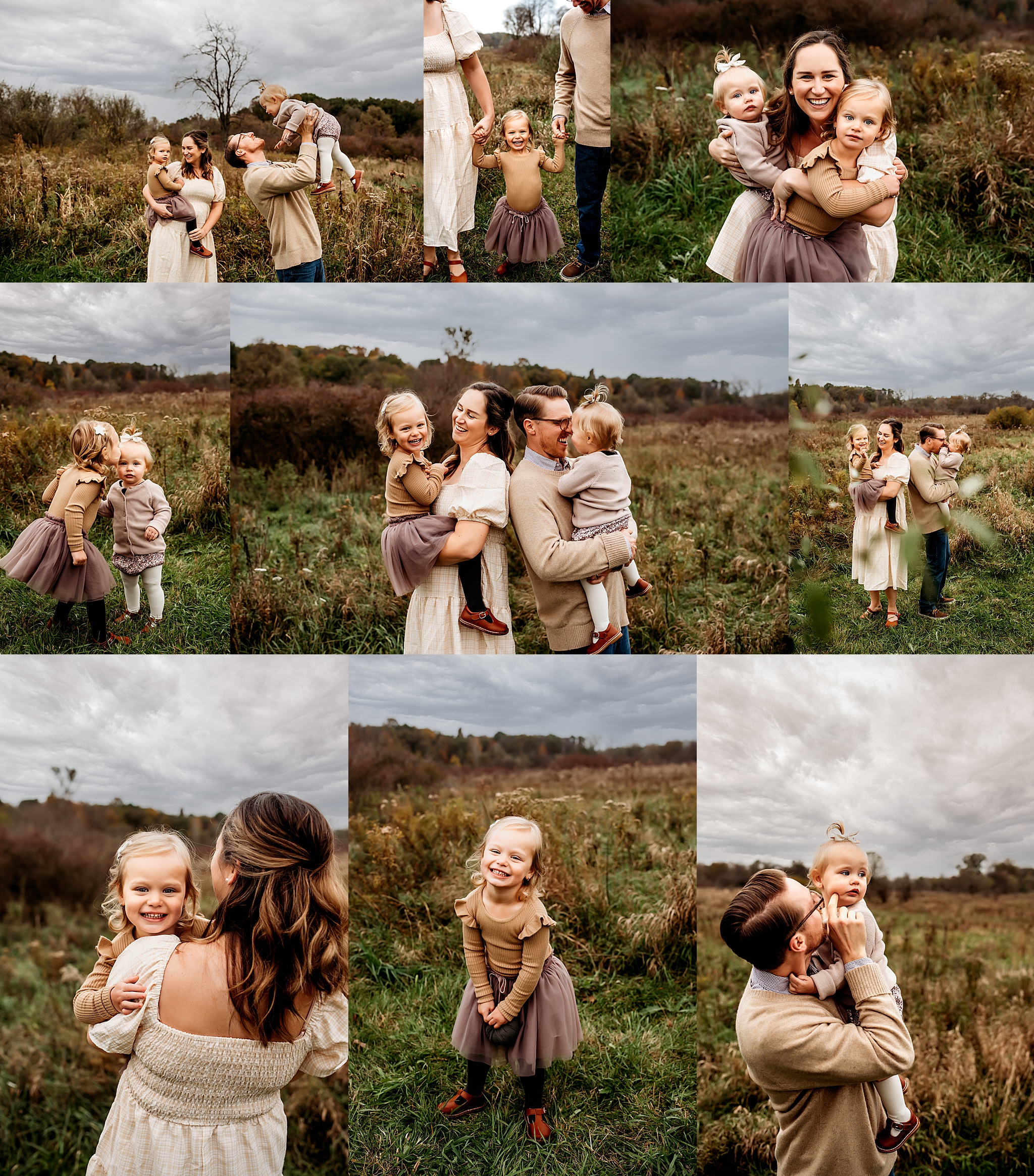 Livingston County Fowlerville, Michigan Fall Family Photos Mini Session